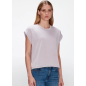 7 FOR ALL MANKIND  CROSS BACK TEE COTTON MILK