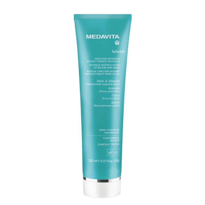 Medavita SOLARICH Maschera intensiva ristrutturante doposole 150ml